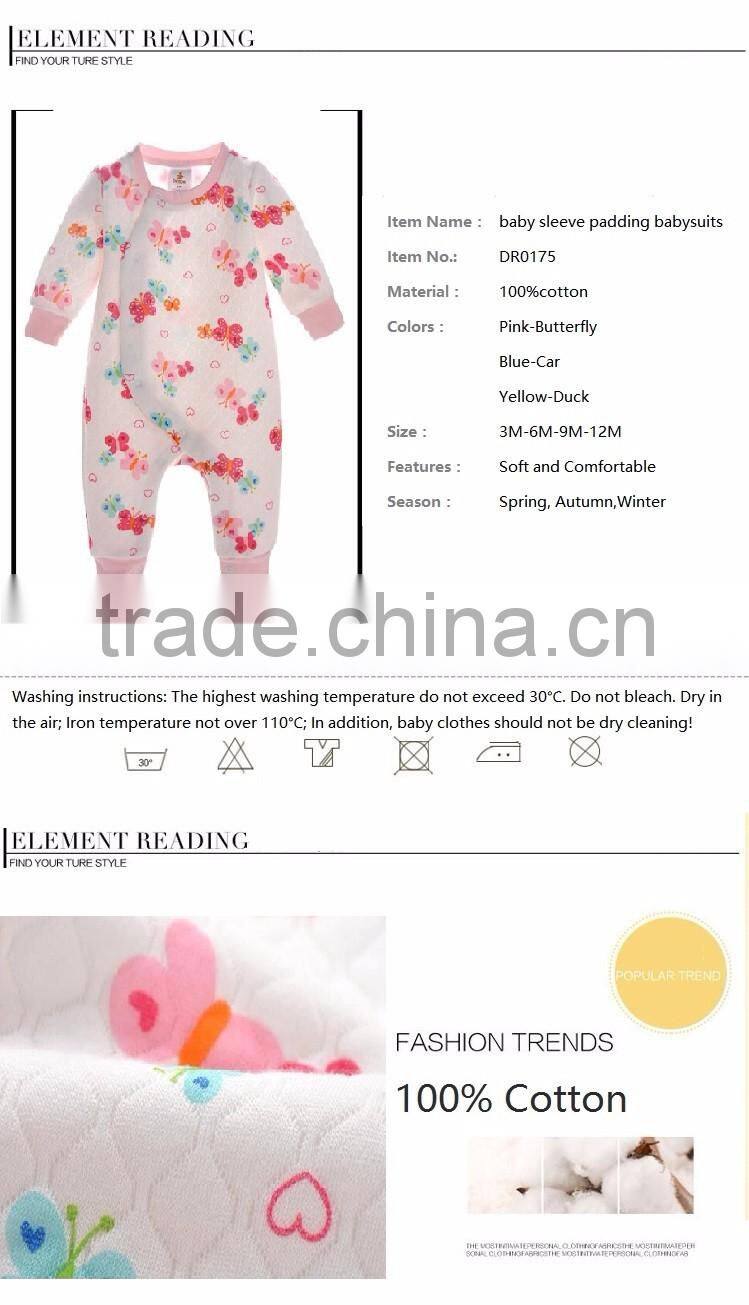 romper set/baby winter bodysuits/layette