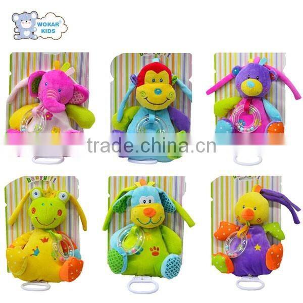 Lovely musical Plush toy for formative education/enlighten education