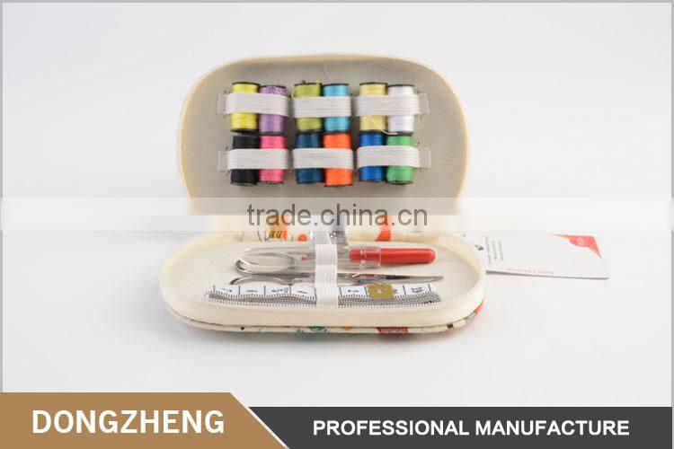 Hot sale professional good price mini travel knit sewing kit set box