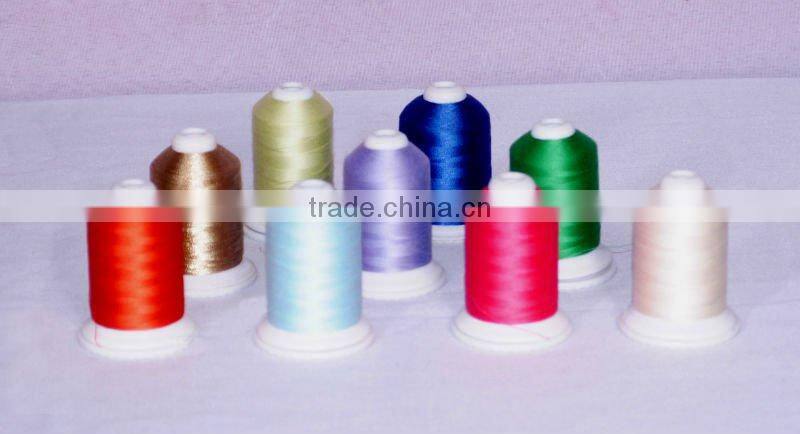 good quality raw white polyester sewing thread from china