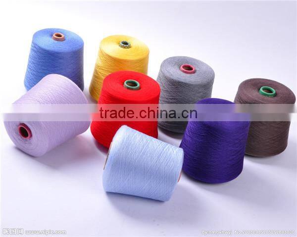 high quality 100% spun polyester hank yarn