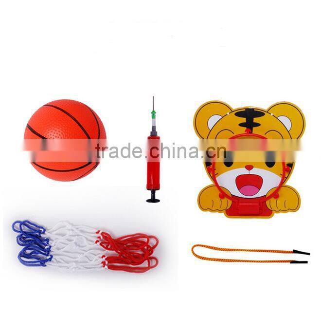 Children's sports toy cartoon basketball board indoor hanging mini basketball frame hoop for kids