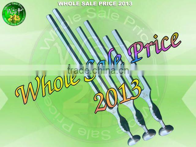 Tuning Fork C512 C128 C256 with Foot Stainless Steel