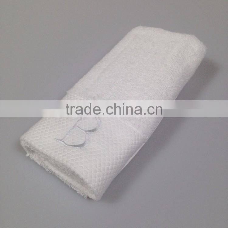 cotton white hotel Bath towel hand face towel set
