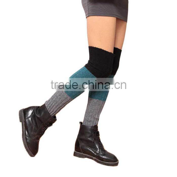 1 Pair Chic Womens Crochet Knit Leg Warmers Cuffs Toppers Boot Socks