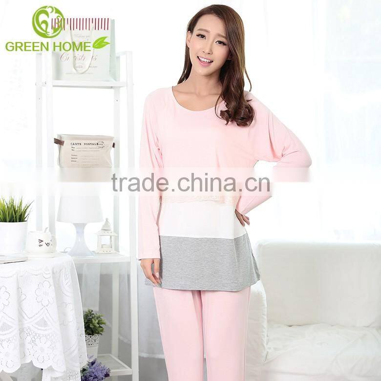 custom-made cotton soft wholesale pajamas night shirts