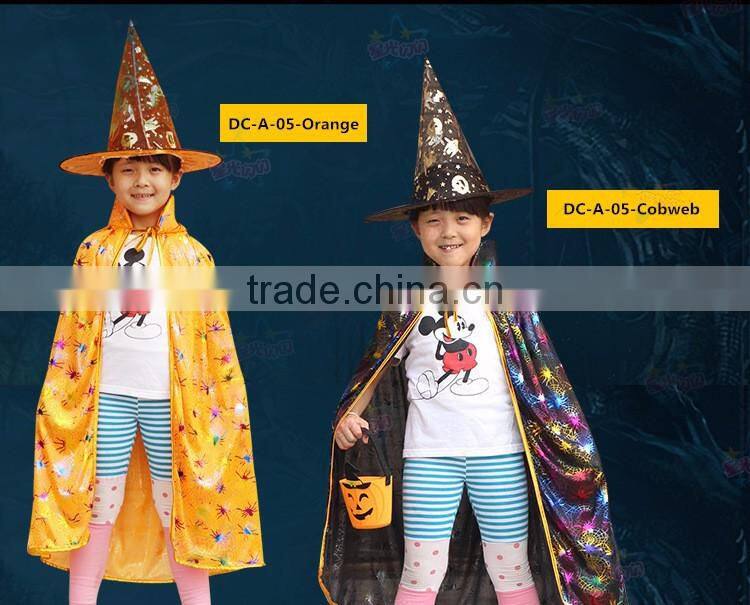 Cheap Cost Carnival Party Kids Fancy Dress Halloween cape cloak for Girls