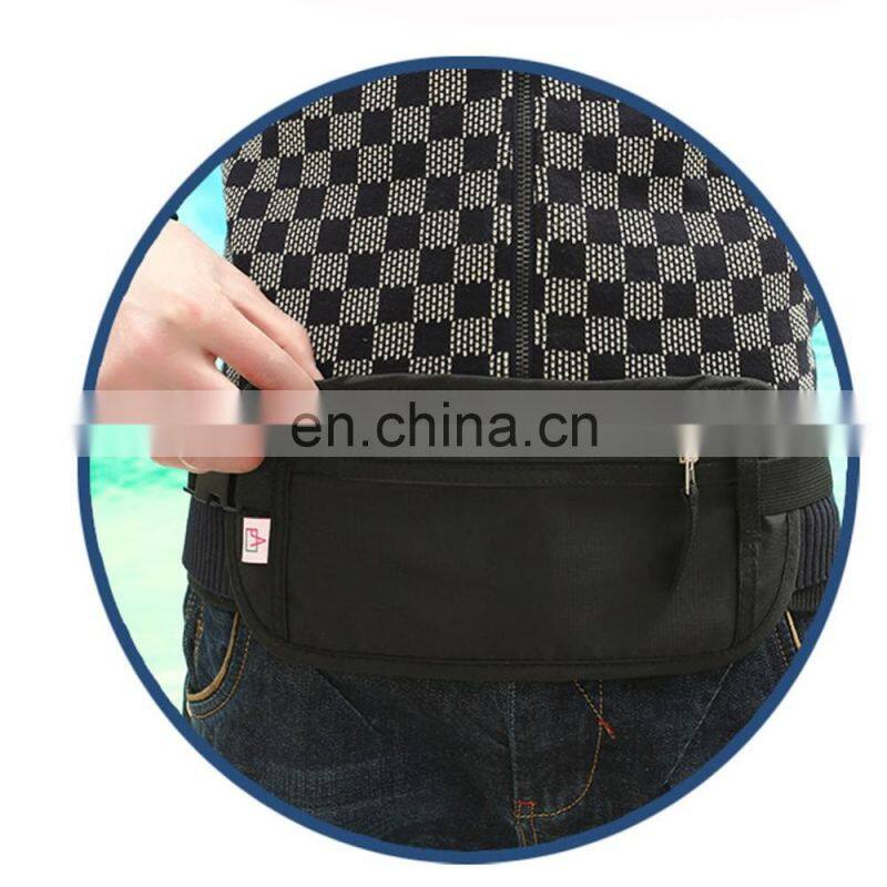 Aifan Black Ripstop Nylon Rfid Blocking Travel Stock Passport Holder