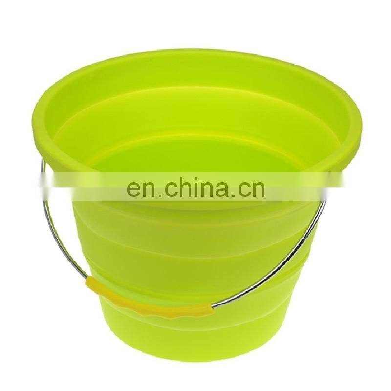 Collapsible beach ice bucket/water fishing bucket/beer bucket