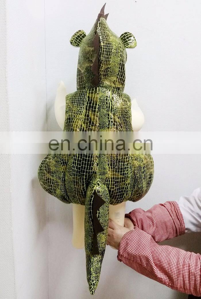 Custom wholesale baby clothes romper dinosaur costume