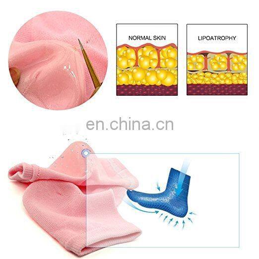 Open Toe Dry Hard Cracked Skin Spa Moisturising Silicone Gel Moisture Heel Socks
