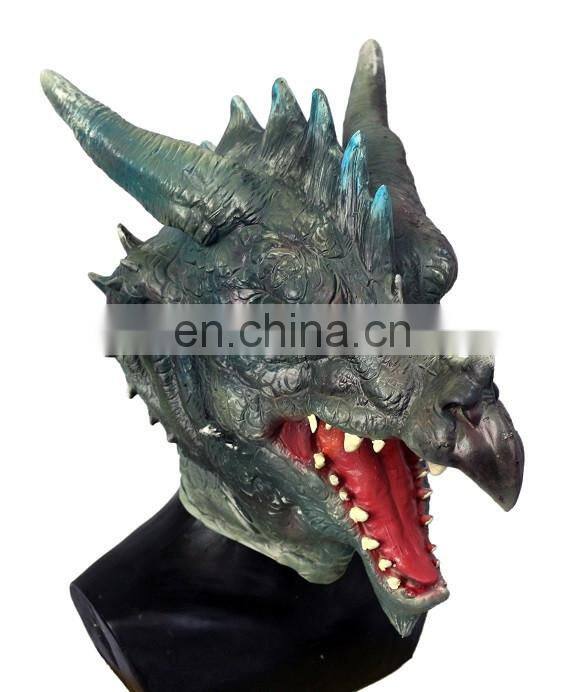 Halloween LifeSize Costume Prop ARCTIC DRAGON MASK