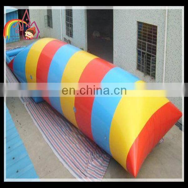 Summer Hot!!! jumbo inflatable water pillow,inflatable water blob trampoline,inflatable water games for sale