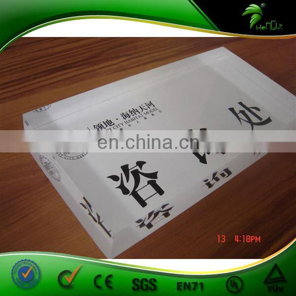 Cheap acrylic custom advertising board