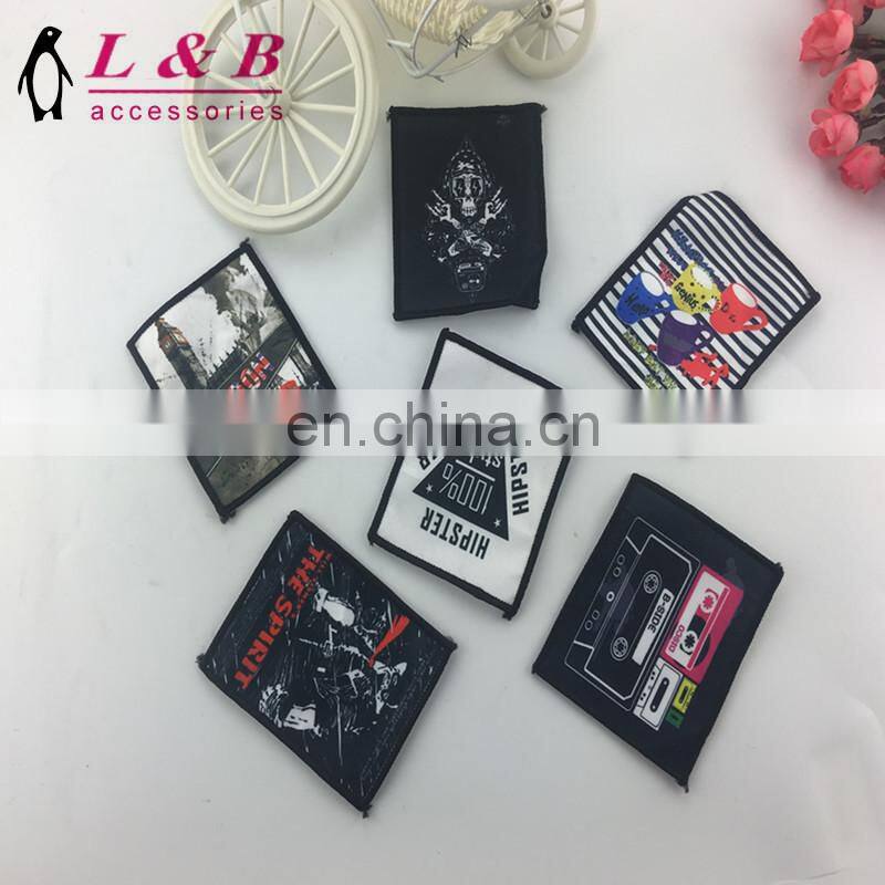 2017 wholesale new design fashion popular printing patch