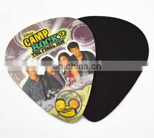 Customized die cut shape printed non-slip mouse mat pvc