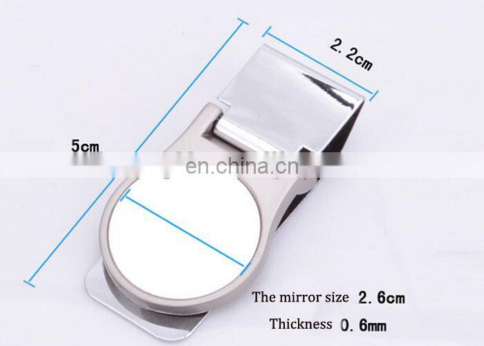 Stainless steel multifunction money clip bottle opener