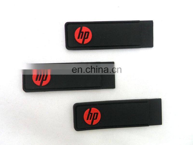 custom soft pvc clothing rubber badge silicone patch