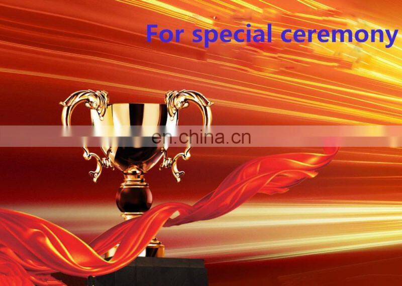 high quality metal awards trophy cup with your logo