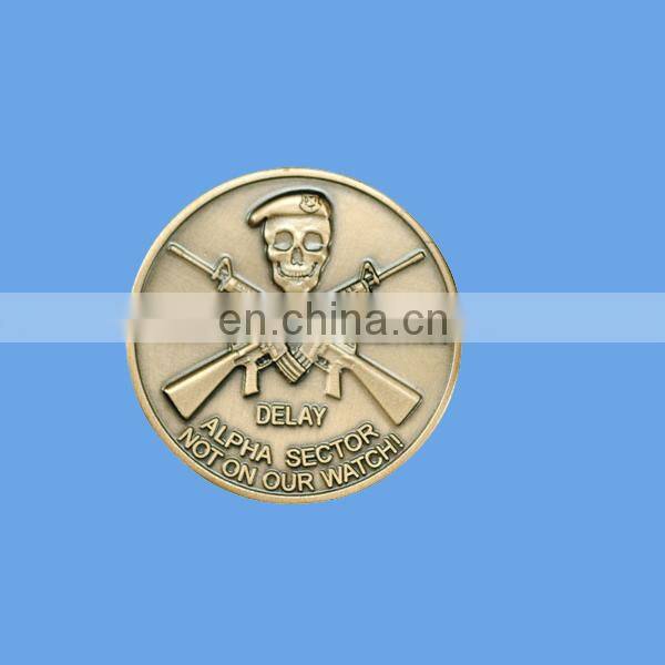 custom made brass bit coin