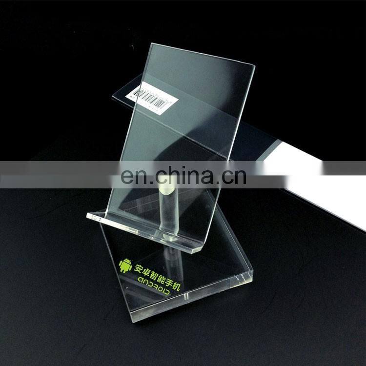 Dongguan manufaction acrylic plastic pelxiglass Vehicle traveling data recorder counter exhibition aircraft mobile phones