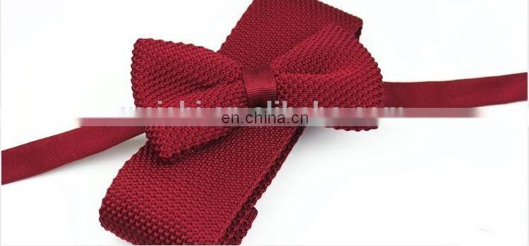 Silk Knitted bow tie