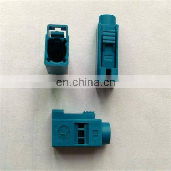 Professional custom machining plastic shell FAKRA connector Z-female connection RG174 cable rg8 cable f connector