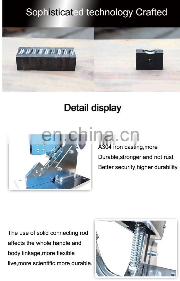 HOT SALE meat manual chicken sausage clipper for U shape clip bossin selling