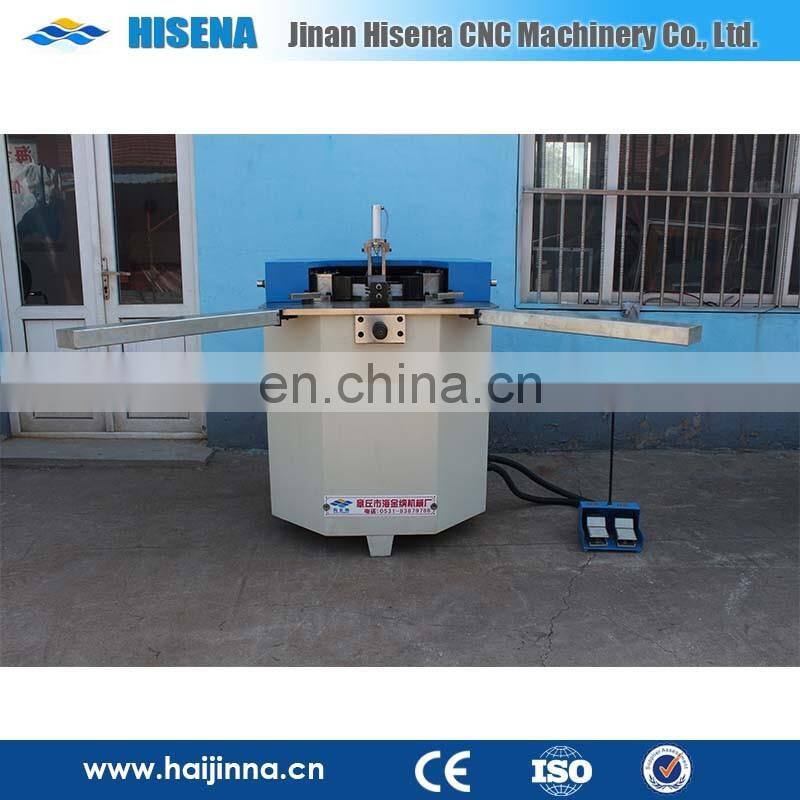 aluminium corner cleat LZJ-02 curtain making machinery machine hydraulic