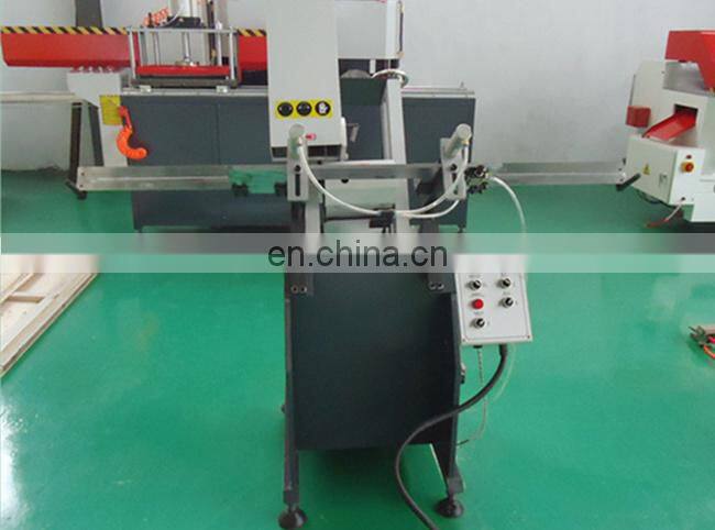 Window profile screw fixing plastic window machine