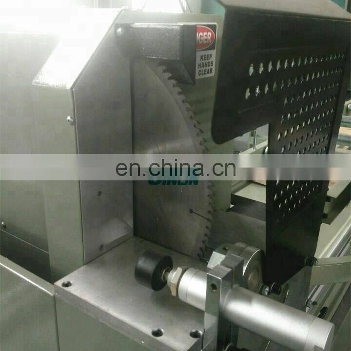 High-end Double Head UPVC Extrusion Proifle Cutting Machine