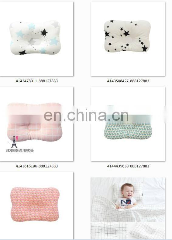 2019 Baby 3D net air mesh pillow prevent flat head baby pillow baby pillow organic