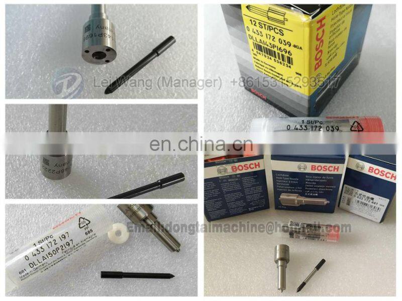 nozzle injectors DLLA153P1721 (0 433 172 056), Fuel Nozzle DLLA 153 P 1721 (0433172056) For Cummins 0 445 120 106