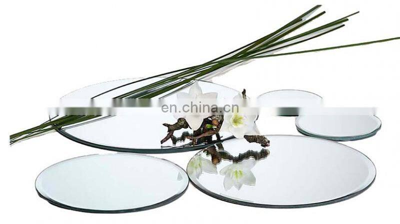 Craft glass mirrors wedding centerpieces with free sample