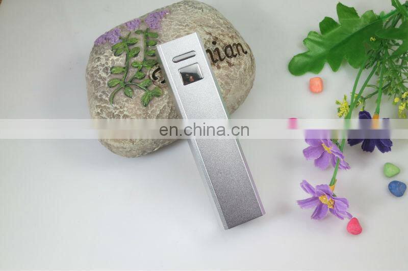 Portable gift hot sales 2600mAh mobile power bank, mobile power supply