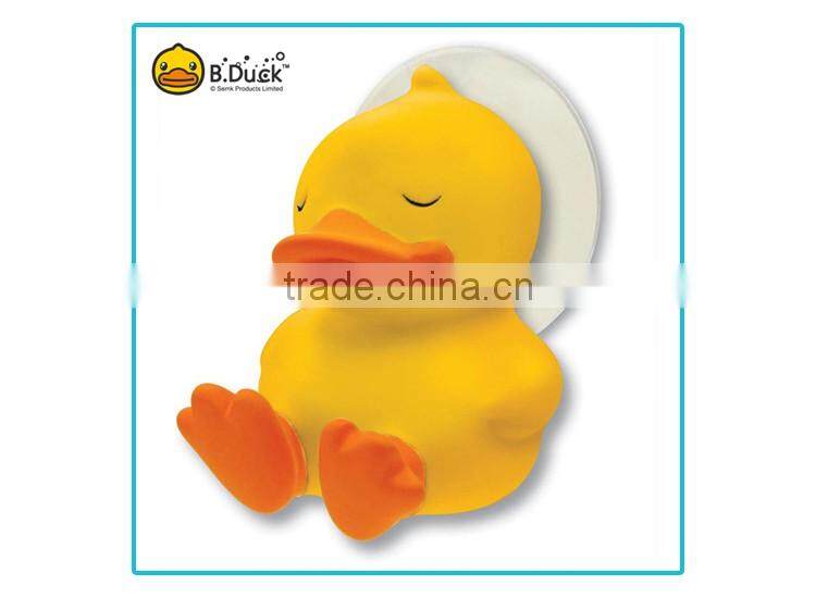 B.Duck wholesale covered stick on travel toothbrush holder for kids