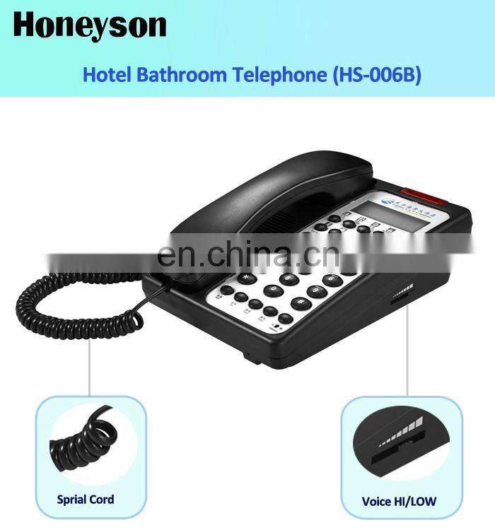 Professional Hotel Phone Classical Office Telephone Handset