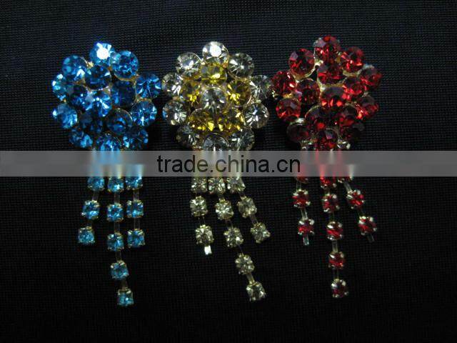 CB068 hot sale beautiful brooches Chain muslim scarf pins