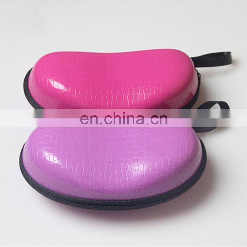 Colorful Cover Sunglasses Case For Lady Glasses Box With Zipper Crush Resistance Waterproof Eyeglass Cases