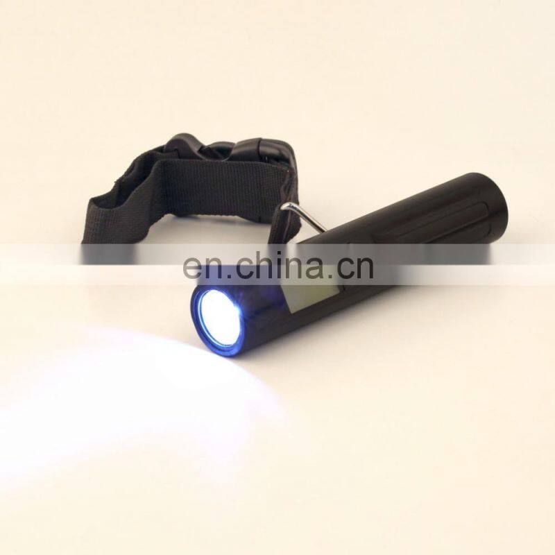 40kgx10g Portable Luggage Weighing digital Hook scale with 8LED Torch Flashlight
