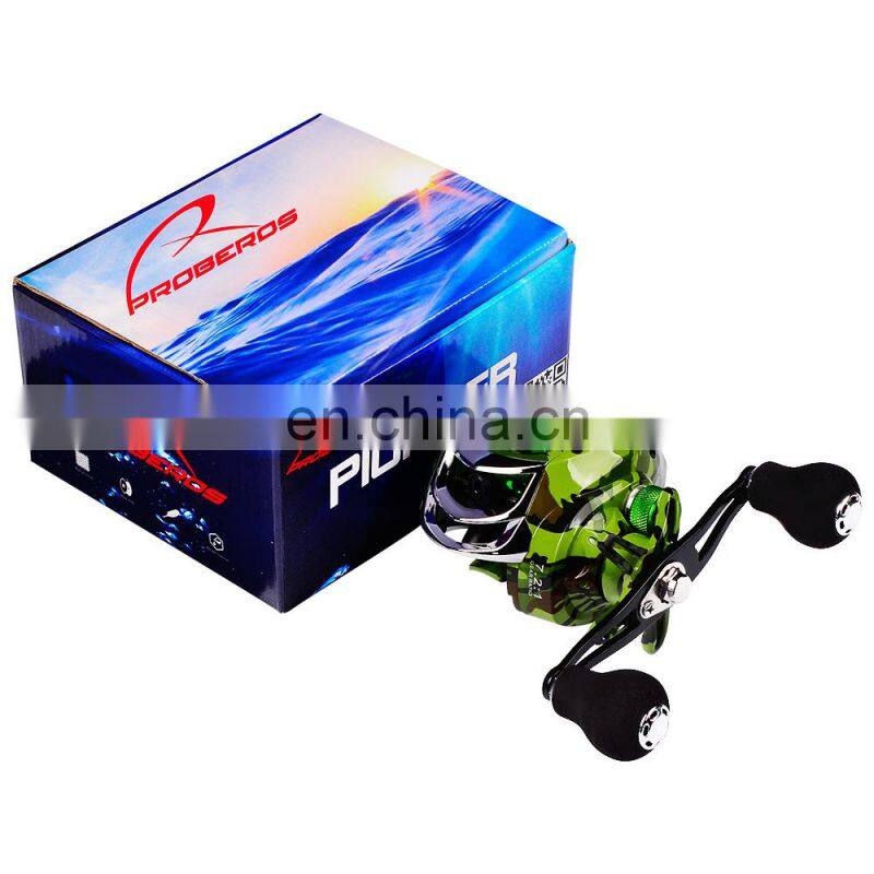 18+1 Bearings Waterproof Left / Right Hand Baitcasting Fishing Reel 7.2:1  Casting Fishing Bait Reel Baitcasting