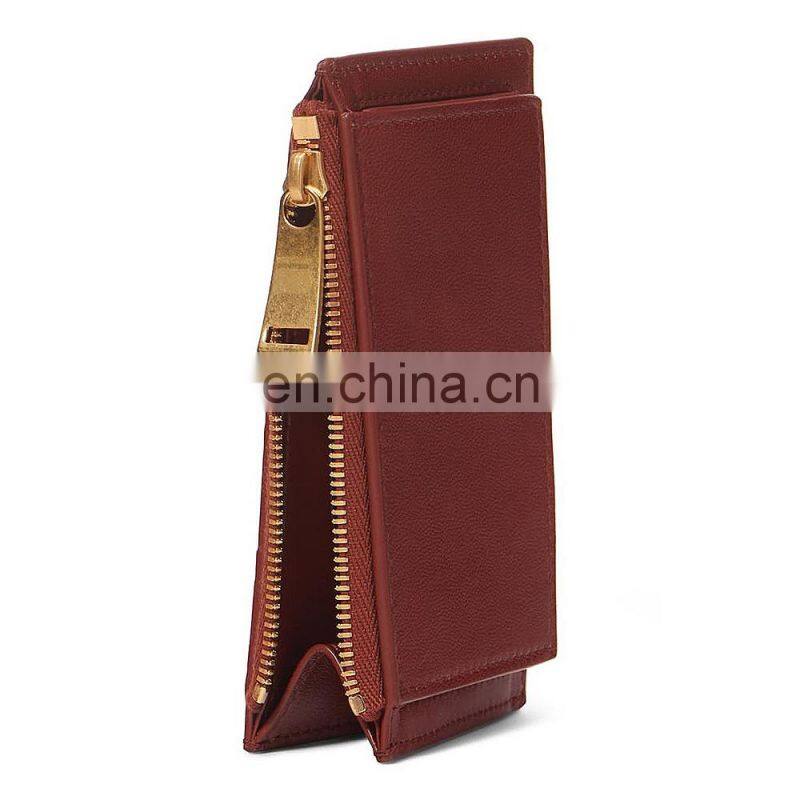 2020 zip wallet design purse rfid hot sale elegant style slim fashion wallet