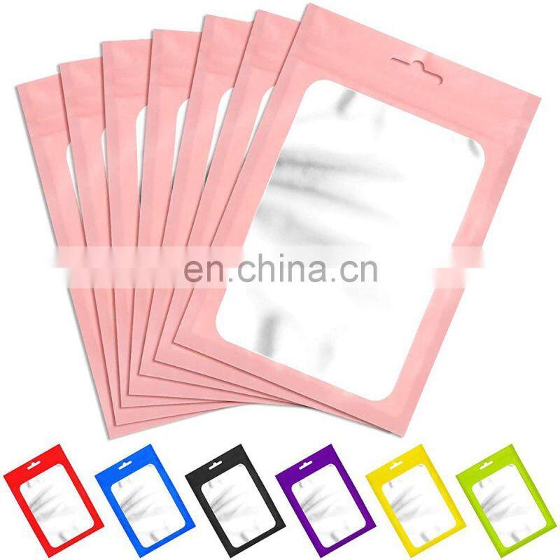 Food Packaging Packing Zip Lock Plastic Bags Standing Up Pouch Food Clear For Zipper Zip Lock