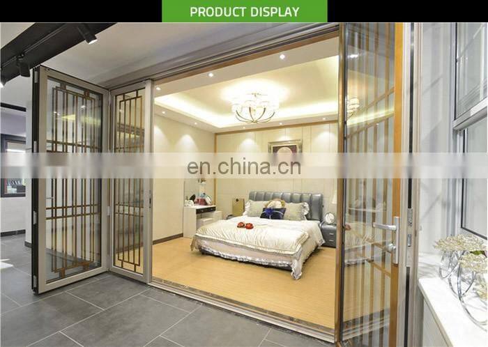 heat insulation material soundproof glass folding door