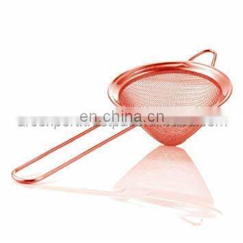 copper plated bar strainer