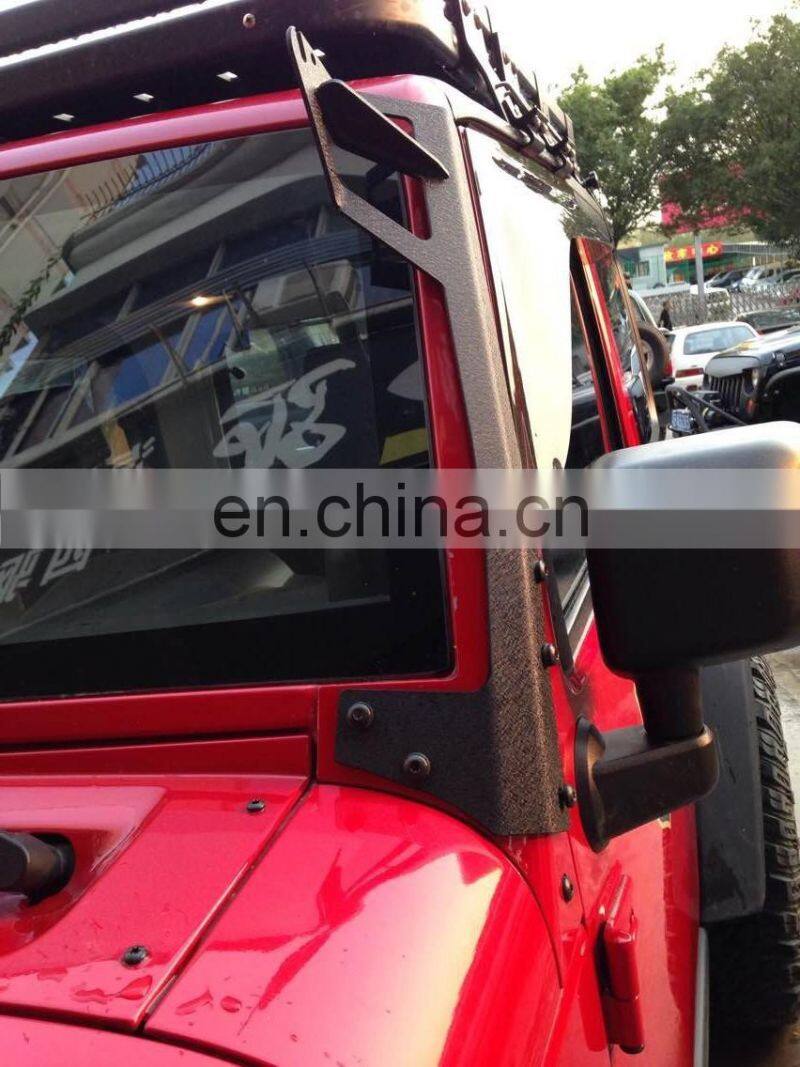 LED light bar mounting bracket JK YJ