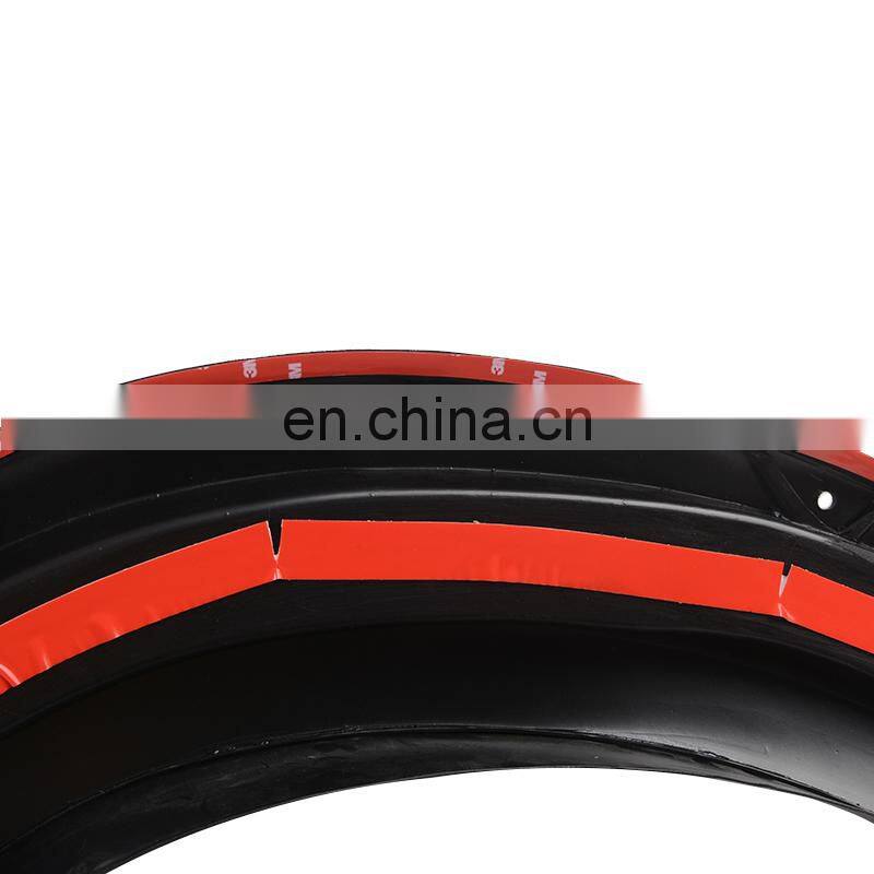 High quality Black ABS fender for FORTUNER 2015-2017  Fender Trim with light  for  body parts from Maiker offroad