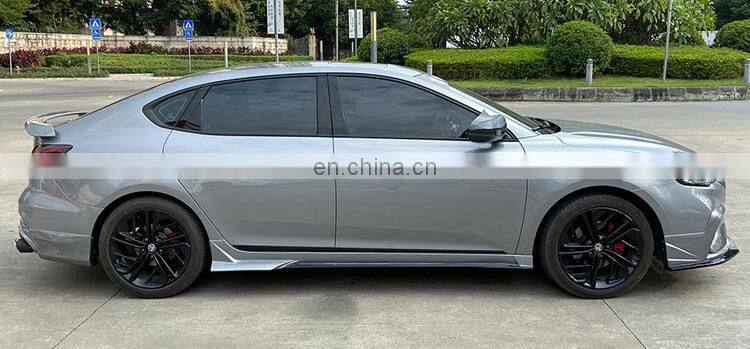 Runde Car Modification PP Material Front Lip Rear Lip Side Skirt Suitable For 2020-2021Third Generation Morris Garages 6 Body Kit