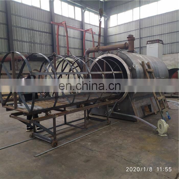 Smokeless Horizontal Pomegranate Bark Coconut Shell Charcoal Kiln