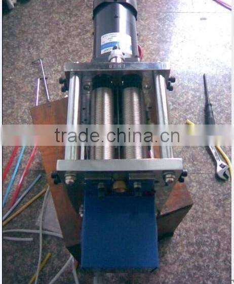 MANUAL Long Whorl Flexible Straw ( Artistic Pipe ) Making Machine